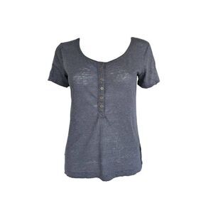 mudd vintage linen henley